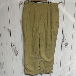 Sportif Rainy Pass Pant Men’s 36x32 Beige Fleece-Lined NWT